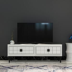 TV stolek/skříňka Yutta (bílá). Akce -26%