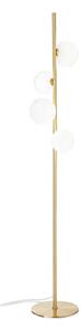 Ideal Lux - LED Stojací lampa PERLAGE 4xG9/3W/230V zlatá/bílá