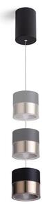JUNIPER závěsná stahovatelná černá/zlatá 230V LED 15W 30° 3000K - RED - DESIGN RENDL