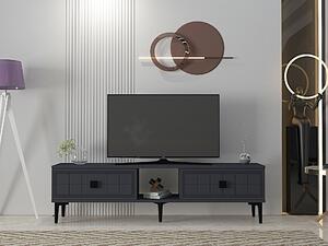 TV stolek/skříňka Yutta (antracit). Akce -23%
