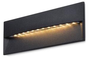 REP 18 zápustná černá 230V LED 6W 90° IP65 3000K - RED - DESIGN RENDL