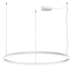 LED2 - LED Stmívatelný lustr na lanku CIRCLE 80W/230V 3000K/4000K pr. 100cm bílá