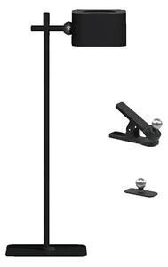 LED Stmívatelná magnetická stolní lampa 4v1 LED/3W/5V 3000-6000K 1800 mAh černá