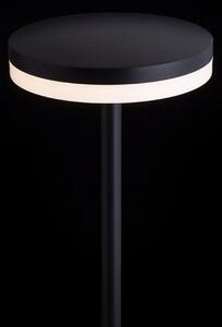 SEMPLICE 80 stojanová / na bodci černá matný akryl 230V LED 12W IP54 3000K - RED - DESIGN RENDL