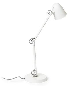 DANNY stolní bílá matný nikl 230V E14 5W - RED - DESIGN RENDL