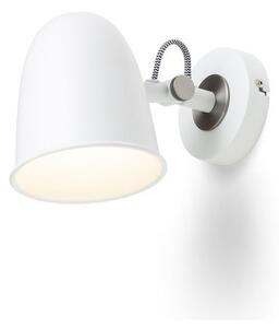 DANNY nástěnná bílá matný nikl 230V E14 5W - RED - DESIGN RENDL