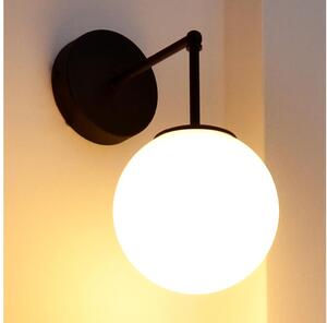 Nástěnná lampa MOON 1xE27/15W/230V černá