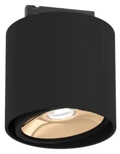 Moderní lištové svítidlo Neo Mobile Track černá/zlatá