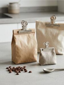 Sinsay - Sada kovových klipsů na obaly 18 pack - sříbrná