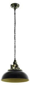 Eglo 79463 - Lustr na řetězu PETRITOLI 1xE27/60W/230V černá