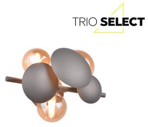 TRIO SELECT 217400342 BUBBLE nástěnné svítidlo 3xG9 antracit, jantarová