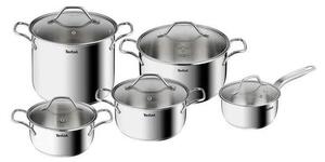 Tefal - Sada hrnců 10 ks INTUITION nerez