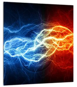 Obraz elektrického napětí (30x30 cm)