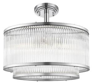 Zuma Line C0528-05H-F4AC - Lustr na tyči SERGIO 5xE14/60W/230V chrom