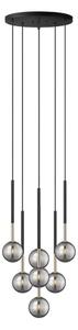 Zuma Line P0574-07F-SDFZ - Lustr na lanku ARCTURUS 7xG9/4W/230V černá