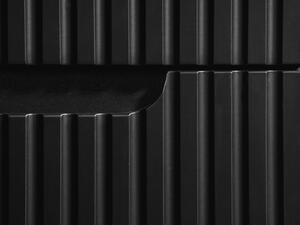COMAD Závěsná skříňka pod umyvadlo - NOVA 82-50-2D black, šířka 50 cm, matná černá