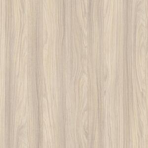 Kovová zásuvková kartotéka PRIMO s dřevěnými čely A4, 4 zásuvky, bílá/dub přírodní
