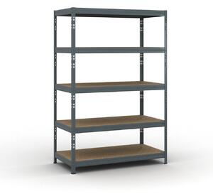 Policový regál 1786x1200x600 mm, nosnost 280kg