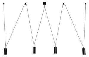 Rabalux 73038 - Lustr na lanku SENOBIA 4xGU10/5W/230V pavouk