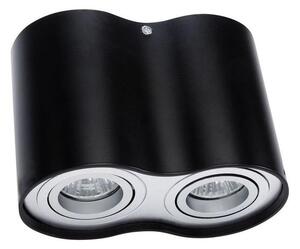 Bodové svítidlo TUBA 2xGU10/50W/230V černá