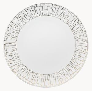 Sada porcelánových mělkých talířů TAC, 6 dílů