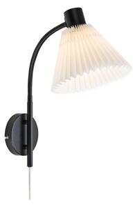 Markslöjd 108752 - Nástěnná lampa MIRA 1xE14/40W/230V černá/bílá