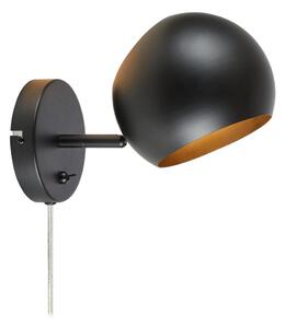 Markslöjd 108753 - Nástěnná lampa EDGAR 1xE14/40W/230V černá