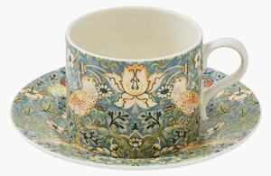 Porcelánový šálek na čaj's podšálkem Morris & Co