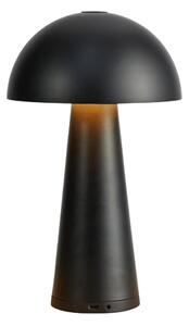 Markslöjd 108655 - LED Stmívatelná nabíjecí lampa FUNGI LED/1,5W/5V IP44 černá