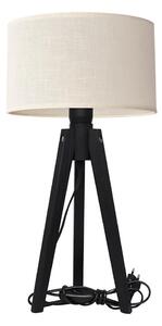 Stolní lampa ALBA 1xE27/15W/230V krémová/borovice