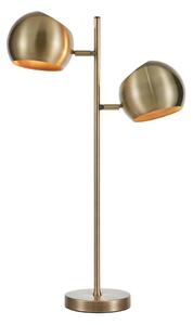 Markslöjd 108692 - Stolní lampa EDGAR 2xE14/40W/230V zlatá ML1445