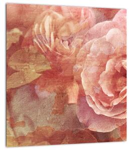 Obraz růží (30x30 cm)