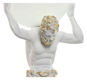 Stolní lampa Home ESPRIT Bílý Zlatá Pryskyřice Plastické 220 V 18 x 17 x 44 cm