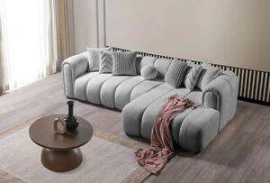 Rohová sedačka Nline (šedá) (P). Akce -25%
