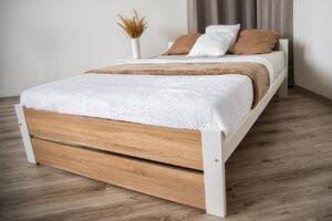 Manželská postel LEA s roštem | 160 x 200 cm Barva: Šedá
