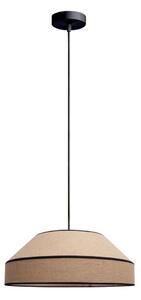 Lustr na lanku MANISO 1xE27/60W/230V pr. 45 cm béžová