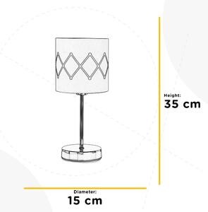 STOLNÍ LAMPA, E14, 15/35 cm - Online Only svítidla, Online Only