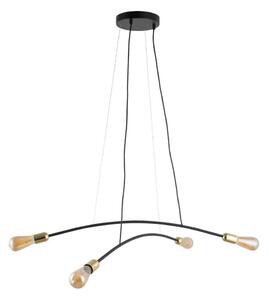 Lustr na lanku HELIX 4xE27/15W/230V