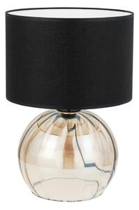 Stolní lampa JETTE 1xE27/15W/230V černá/béžová