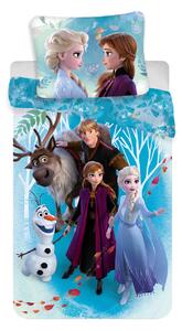 Jerry Fabrics s. r. o. Povlečení Licenční 140x200+70x90 - Frozen 2 "Family"