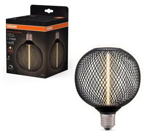 LED Stmívatelná žárovka DECOR FILAMENT G125 E27/3,5W/230V 1800K černá - Osram