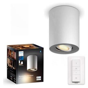 Philips - LED Stmívatelné bodové svítidlo Hue PILLAR 1xGU10/4,2W/230V + DO bílá