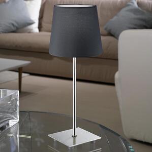 Eglo 54906 - LED Stolní lampa 1xE14/6W/230V šedá/chrom