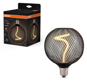 LED Stmívatelná žárovka DECOR FILAMENT G125 E27/3,5W/230V 1800K černá - Osram