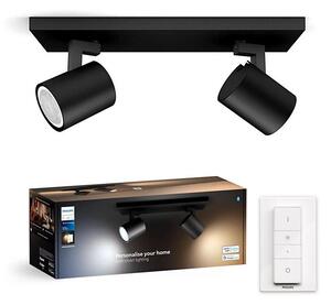 Philips - LED Stmívatelné bodové svítidlo Hue RUNNER 2xGU10/4,2W/230V + DO černá