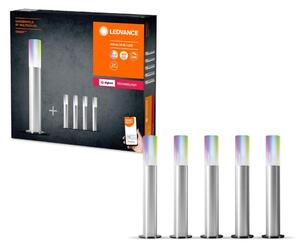 Ledvance - SADA 5x LED RGBW Venkovní lampa SMART+ GARDENPOLE LED/6W/230V IP44