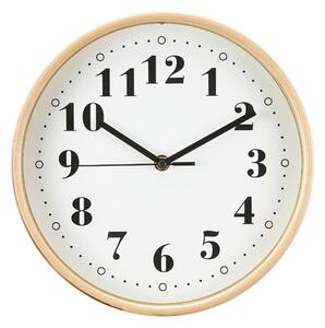 NÁSTĚNNÉ HODINY světle hnědá 25 cm Ambia Home - Nástěnné hodiny