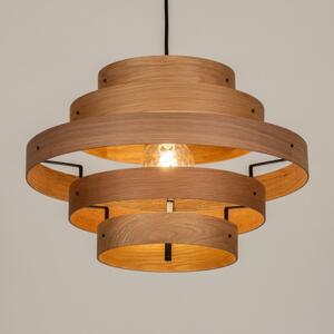 Závěsné designové svítidlo Wood Madeira Natur (LMD)