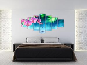 Obraz - Orchidej (210x100 cm)