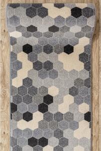 Běhoun HEOS 78537 šedý / krém HEXAGON